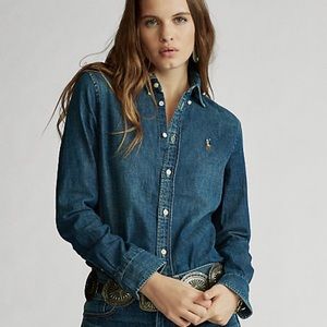 Ralph Lauren Denim Button Down Shirt